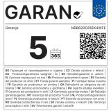 HLADILNIK Z ZAMRZOVALNIKOM GORENJE NRB620C61BX4WFE