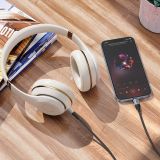 HOCO AUX KABEL UPA26 IZ LIGHTNING NA 3.5 MM (1M) ČRN