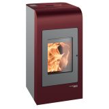 PELETNA PEČ HAAS+SOHN HSP 2.17 HOME II BISERNO SIVA/RUBINSKA