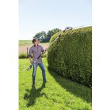 NASTAVEK ŠKARJE ZA ŽIVO MEJO AL-KO S PODALJŠKOM CEVASTEGA DRŽALA IN NOSILNIM PASOM