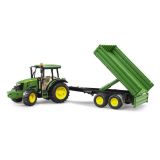 VOZILA BRUDER TRAKTOR JOHN DEERE S PREKUCNO PRIKOLICO