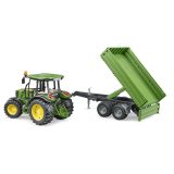 VOZILA BRUDER TRAKTOR JOHN DEERE S PREKUCNO PRIKOLICO