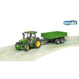 VOZILA BRUDER TRAKTOR JOHN DEERE S PREKUCNO PRIKOLICO