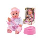 IGRAČE ZA DEKLICE DIMIAN AMORE DOJENČEK PIJE IN LULA 33CM