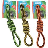IGRAČA ZA PSA PET TOYS VRV, 37CM, SORTIRANO