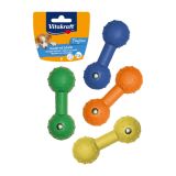 IGRAČA ZA PSA VITAKRAFT VK APORT, GUMA, MALE BODICE, Z ZVONČKOM