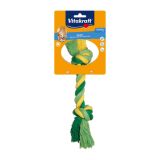 IGRAČA ZA PSA VITAKRAFT VLEKA BOMB.PISAN 26CM/125G, 2VOZLA