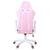 GAMING STOL MARVO CH-116 BELO ROZA