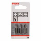 IMBUS NASTAVEK C6,3 BOSCH 4X25 MM 3 KOS
