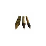 ELEMENT VRTNIH OGRAJ POLOKROGLICA FI 6X250 CM SMREKA