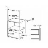 MIKROVALOVNA PEČICA VOX IMWHM201IX