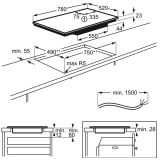 INDUKCIJSKA KUHALNA PLOŠČA ELECTROLUX  EIS824