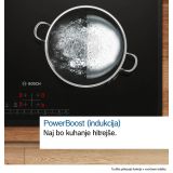 INDUKCIJSKA PLOŠČA BOSCH PVW81CHB1E 80CM