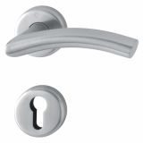 INOX KLJUKA ZA VRATA HOPPE ABERDEEN Z ROZETO CILIND. F69