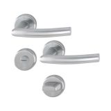 INOX KLJUKA ZA VRATA HOPPE ALTA Z ROZETO WC F69