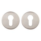 INOX KLJUKA ZA VRATA APECS H0204 INOX CILINDER PZ Z ROZETO