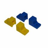 INŠTALACIJSKA SPONKA REDLINE NOGICA ZA NS SPONKO (2+2) MODRA IN RUMENO-ZELENA