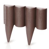 IZD. ZA UREJANJE POVRŠIN PVC PALISADA RJAVA GPP1202-04-003BR 1/10