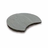IZDELEK IZ KAMNA ALPCOLOR STOPNIK POLMESEC, 2-4CM, FI 40CM, SIVI