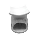 SVEČNIK GLOSSTYLE IZPARILNIK 9 CM PORCELAN