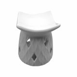 SVEČNIK GLOSSTYLE IZPARILNIK 9 CM PORCELAN