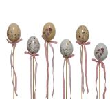 JAJČKA NA PIKU, RUMENA/BELA, 6/1