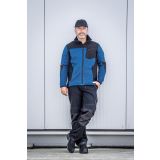 JAKNA ALBATROS SOFTSHELL MAXWELL ŠT.M MODRO/ČRNA