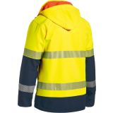ODSEVNO OBLAČILO BISLEY JAKNA HI VIS RIPSTOP FLIS RUMENA S