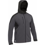 JAKNA BISLEY HICKS SOFTSHELL SIVA ŠT. 4XL