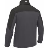 JAKNA BISLEY HICKS SOFTSHELL SIVA ŠT. 4XL