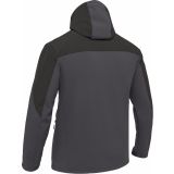 JAKNA BISLEY HICKS SOFTSHELL SIVA ŠT. 4XL