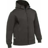 JAKNA BISLEY RAWSON ZIP IZ FLIS SIVA ŠT. 3XL