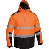 ODSEVNO OBLAČILO BISLEY JAKNA MALCOM PARKA ORANŽNA / ČRNA ŠT. L
