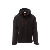 JAKNA PAYPER GALE PAD, ČRNA, 5XL