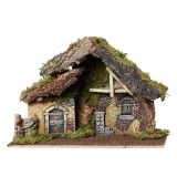 JASLICE DECORIS HIŠA Z LUBJEM IN MAHOM 43X19X29 CM