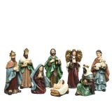 JASLICE DECORIS JASLIČNI SET 8 KOS 3X4.5X9 CM, BARVNE