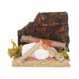 JASLICE EUROMARCHI DODATEK OGNJIŠČE 8X8X9 CM NA BATERIJE LED SIJALKA