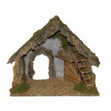 JASLICE EUROMARCHI HIŠA PRAZNA 52X31X45 CM LESENA