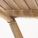 LESENA VRTNA GARNITURA NATERIAL SOLIS II MIZA 55X55 AKACIJA