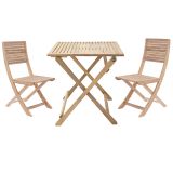 JEDILNA MIZA SOLIS ORIGAMI 70X70 AKACIJA