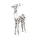 PRAZNIČNA FIGURA GLOSSTYLE JELEN RATAN 70 CM STOJEČI