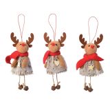 OKRASEK ZA JELKO JELENČEK 17 CM SORTIRANO