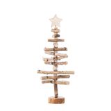 NOVOLETNA JELKA GLOSSTYLE 52 CM RJAVA LESENA