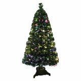 JELKA UNICOM Z OPTIČNIMI VLAKNI 120 CM S TRANSFORMATORJEM