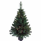 JELKA UNICOM Z OPTIČNIMI VLAKNI 80 CM S TRANSFORMATORJEM