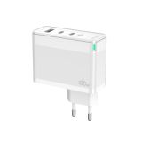 JELLICO ADAPTER HIŠNI POLNILEC 220V GUN QC 100W VHOD 1X USB A (22,5W) IN 2X TYPE C (1X 65W + 1X 35W)