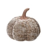 JESENSKA DEKORACIJA DECORIS BUČA POLIESTER, 12X12X13C CM,SORTIRANO