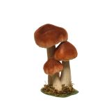 JESENSKA DEKORACIJA DECORIS GOBE, ŽAMET 9X12X17 CM, SORTIRANO