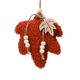 JESENSKA DEKORACIJA DECORIS JAVORJEV LIST 2.5X11.5X14 CM SORTIRANO