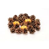 JESENSKA DEKORACIJA GLOSSTYLE Z BUČAMI 200G DROBNA